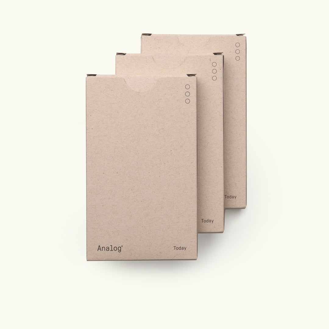 Analog - Today Cards (3-Pack)