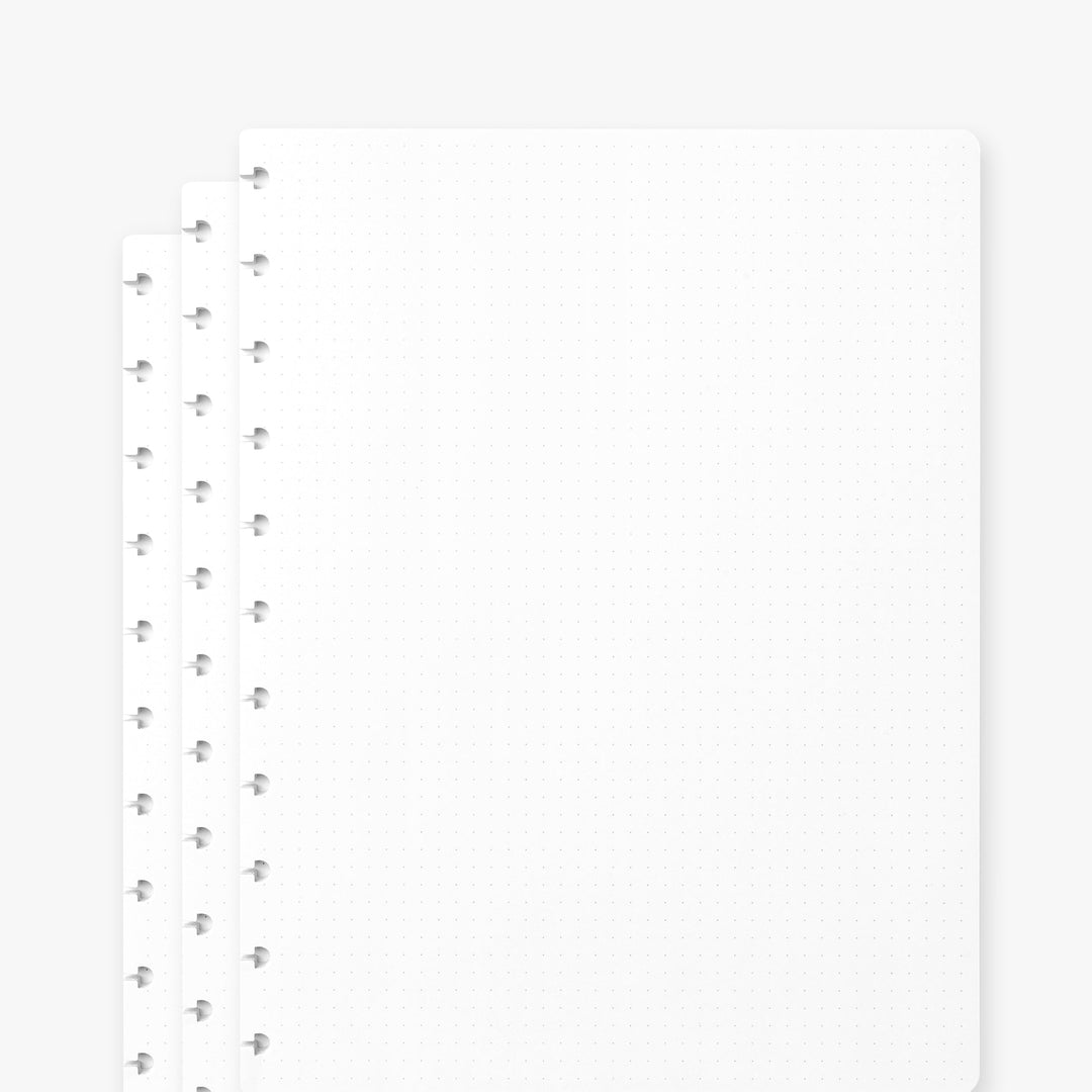 Discbound Journal Refill (Large 8.5" x 11" - 3 Pack)
