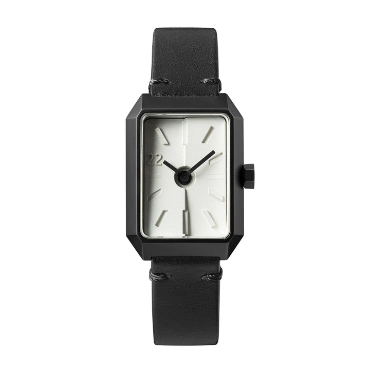 Ups & Downs Rectangular Concrete Watch - Piano Keys Edition