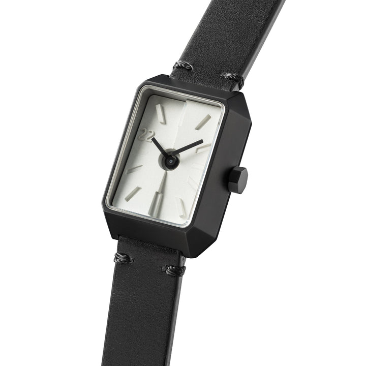 Ups & Downs Rectangular Concrete Watch - Piano Keys Edition
