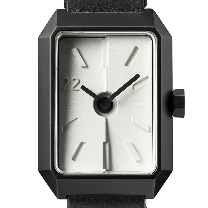 Ups & Downs Rectangular Concrete Watch - Piano Keys Edition
