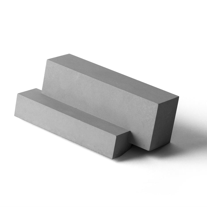 Gray MERGE Cardholder with white background