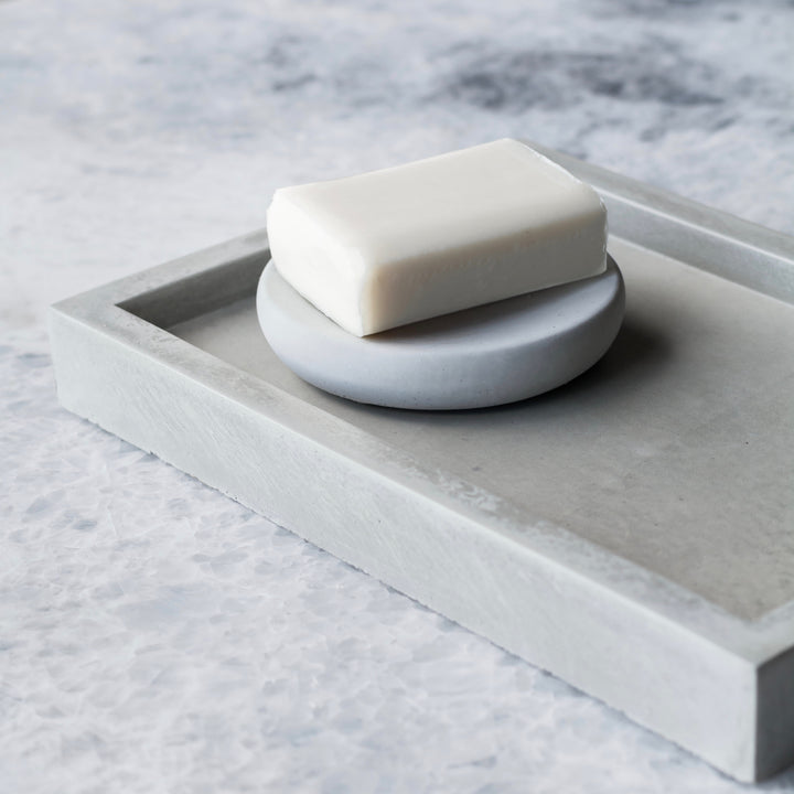 Moon Dish displayed on tray
