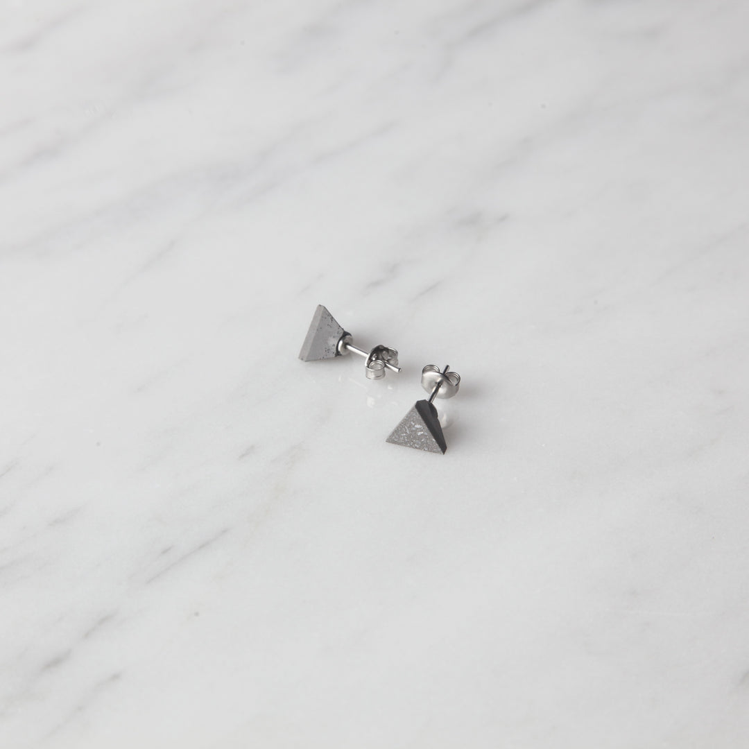 Tetrahedron Earrings - IntoConcrete