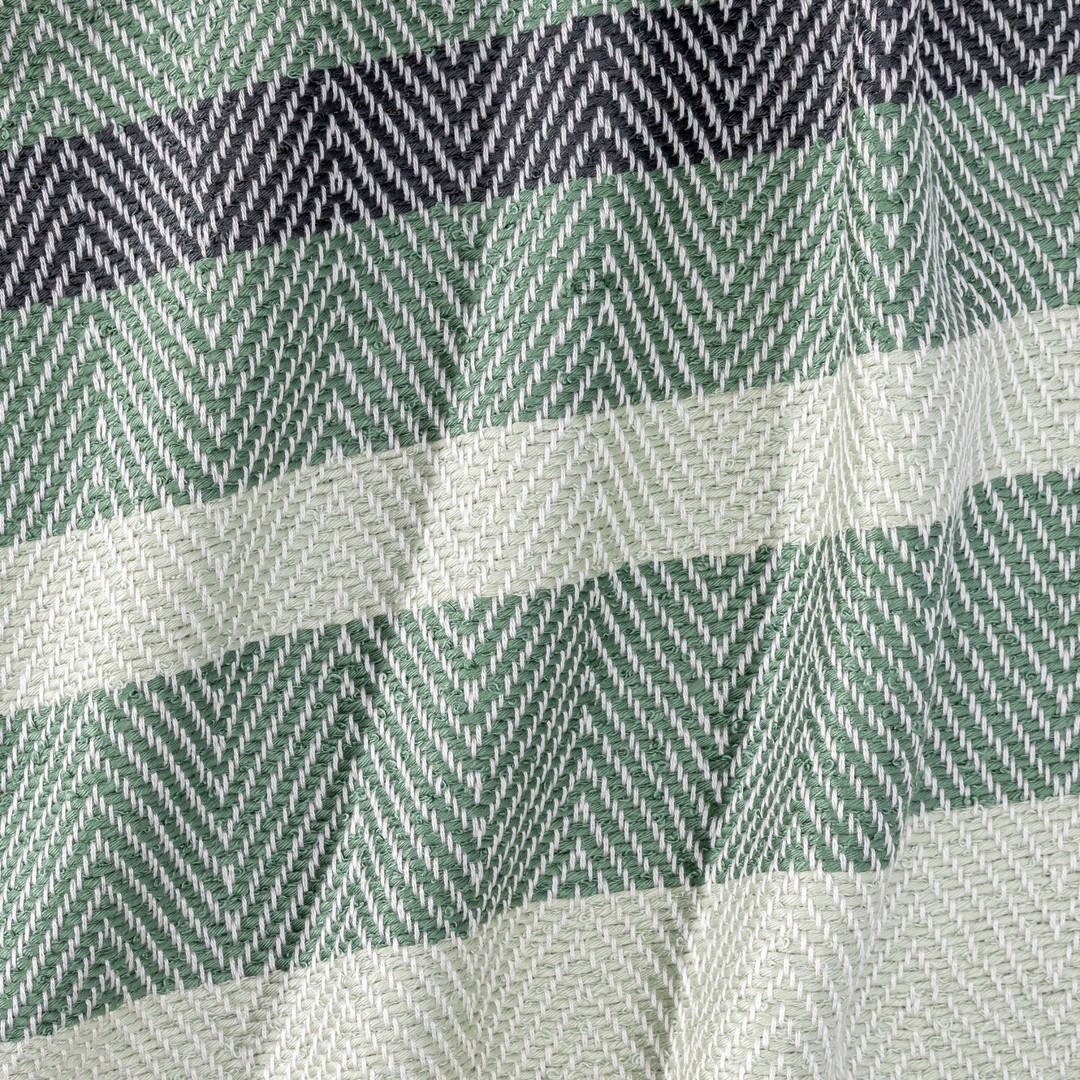 Luxe Bamboo Stripe Throw Blanket