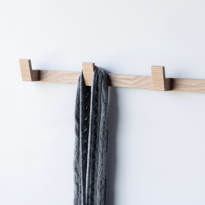 Imbue Wall Rack | White Oak