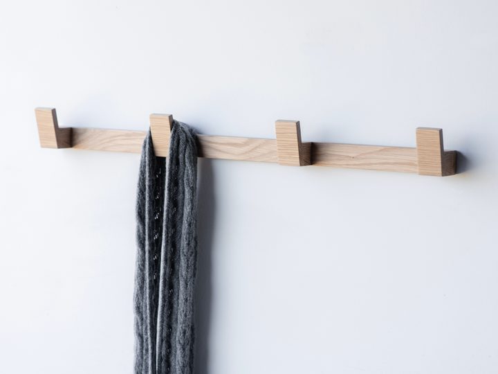 Imbue Wall Rack | White Oak