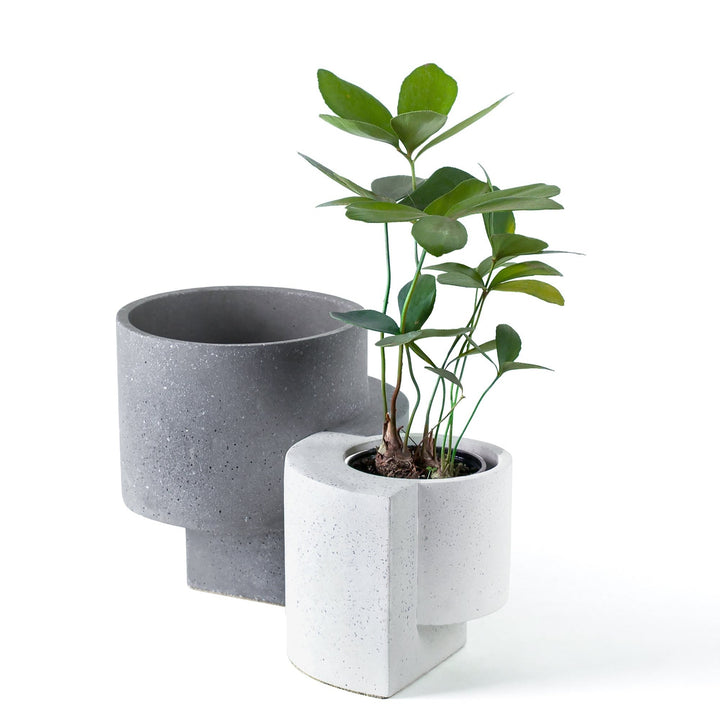 Platform Planters Yin Yang Set