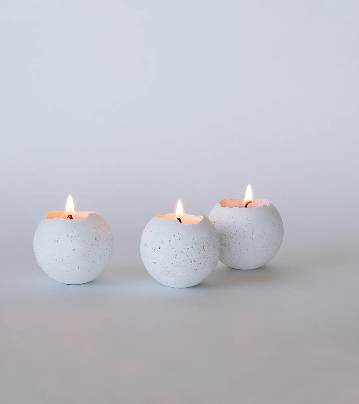 S - Orbis Tealights x3 White