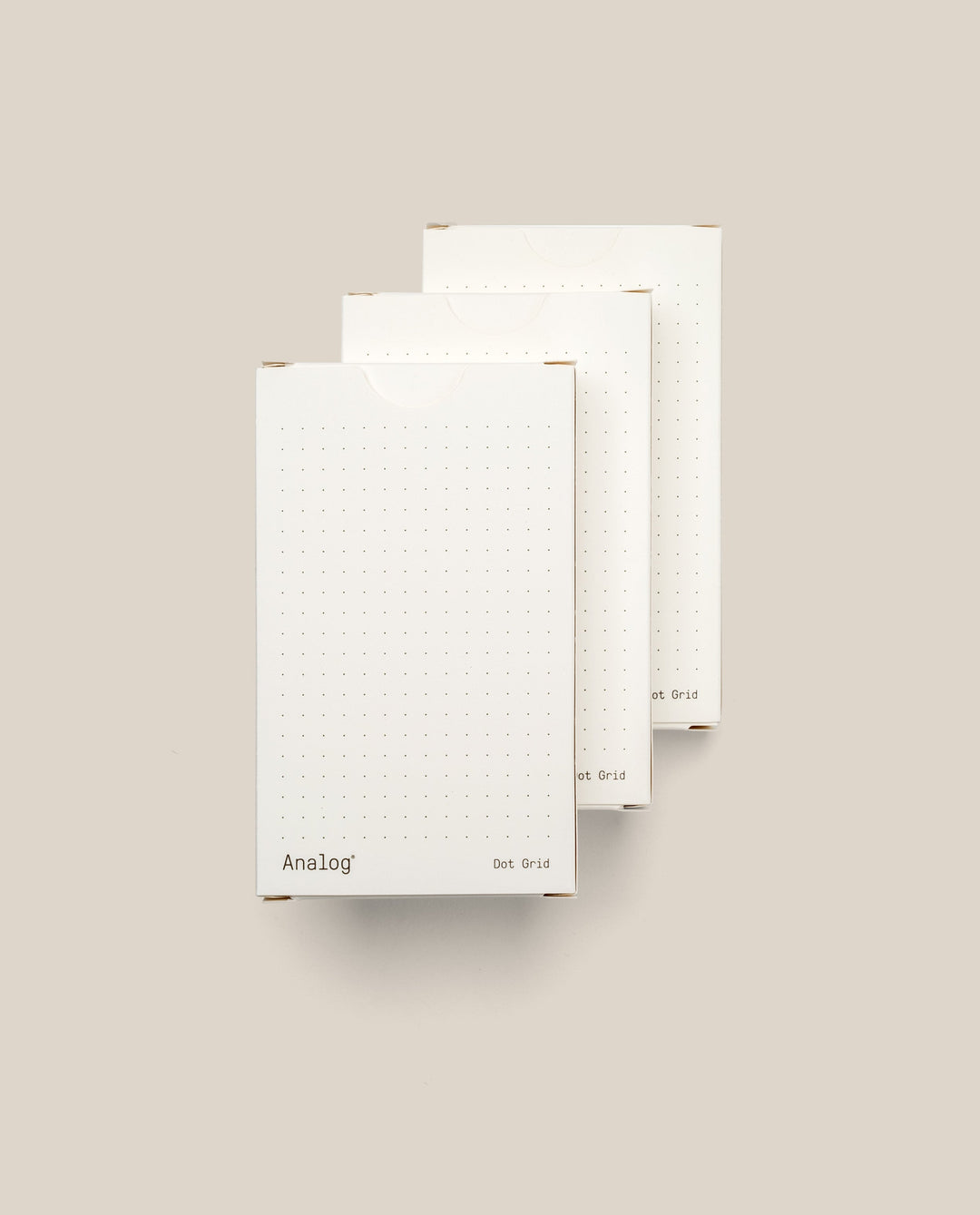 Analog - Dot Grid Cards (3-Pack)