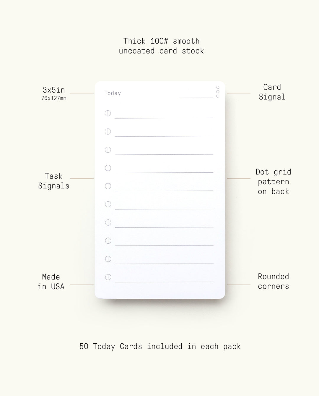 Analog - Today Cards (3-Pack)