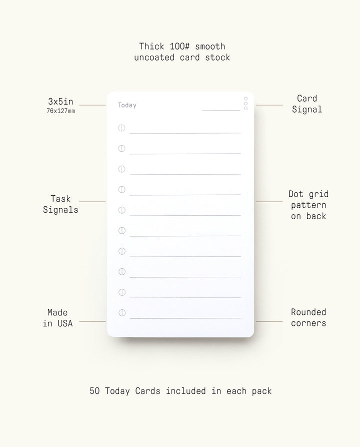 Analog - Today Cards (3-Pack)