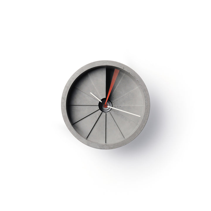 4th Dimension Wall Clock with Red Hand 150mm from 22STUIDO