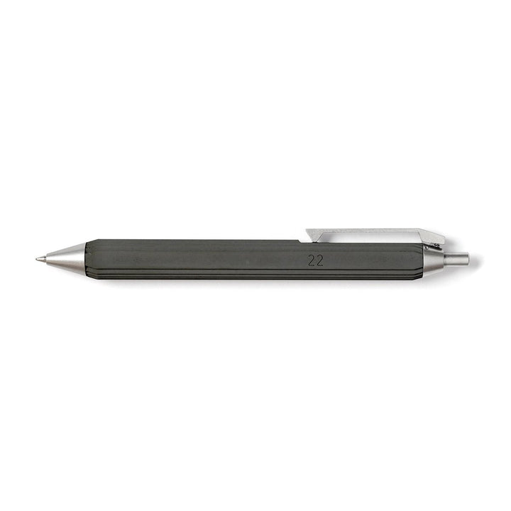 A Dark Gray Ballpoint Pen by 22STUDIO Made From Concrete