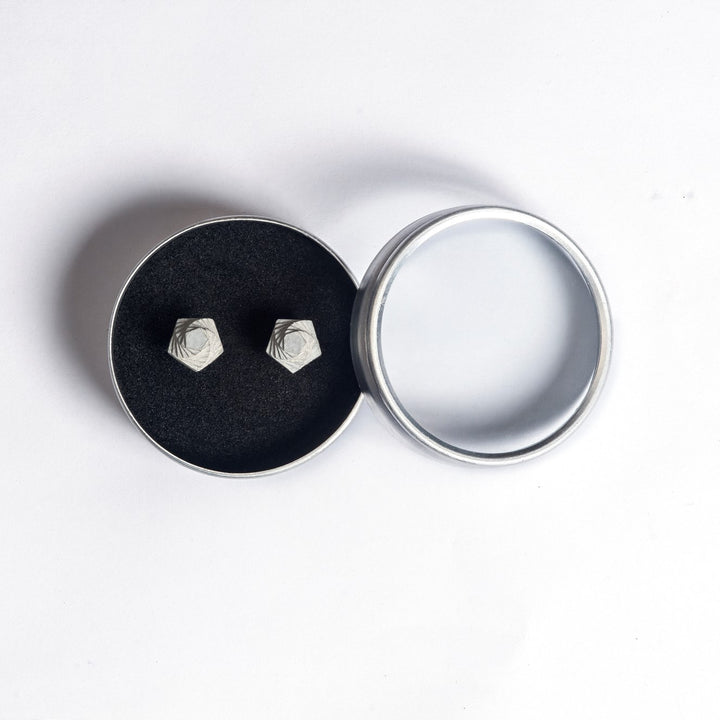 Elements Concrete Earrings #5 By Material Immaterial Studio In Packaging