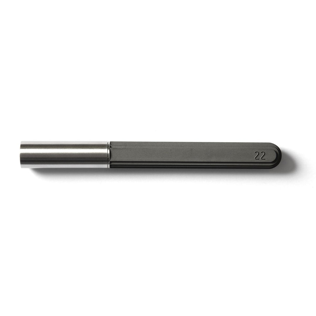 Dark Gray Concrete Fountain Pen by 22STUDIO