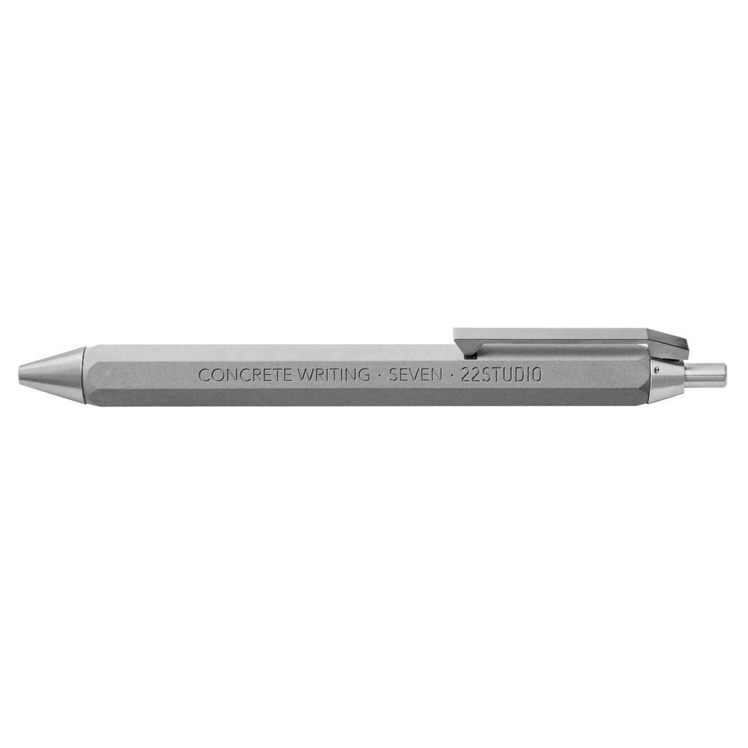 22STUDIO Studio Seven Ballpoint Pen in Light Gray