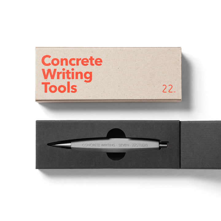 22STUDIO Concrete Seven Mechanical Pencil In Packaging